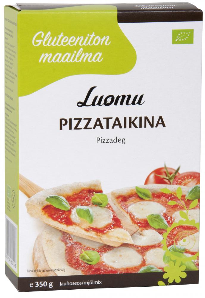 Bauckhof Gluteeniton maailma luomu pizzataikinajauho 350 g