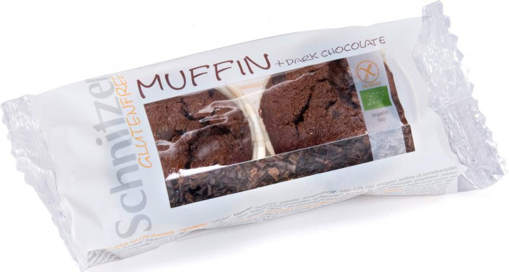 Schnitzer Luomu Dark Chocolate Muffin 140 g