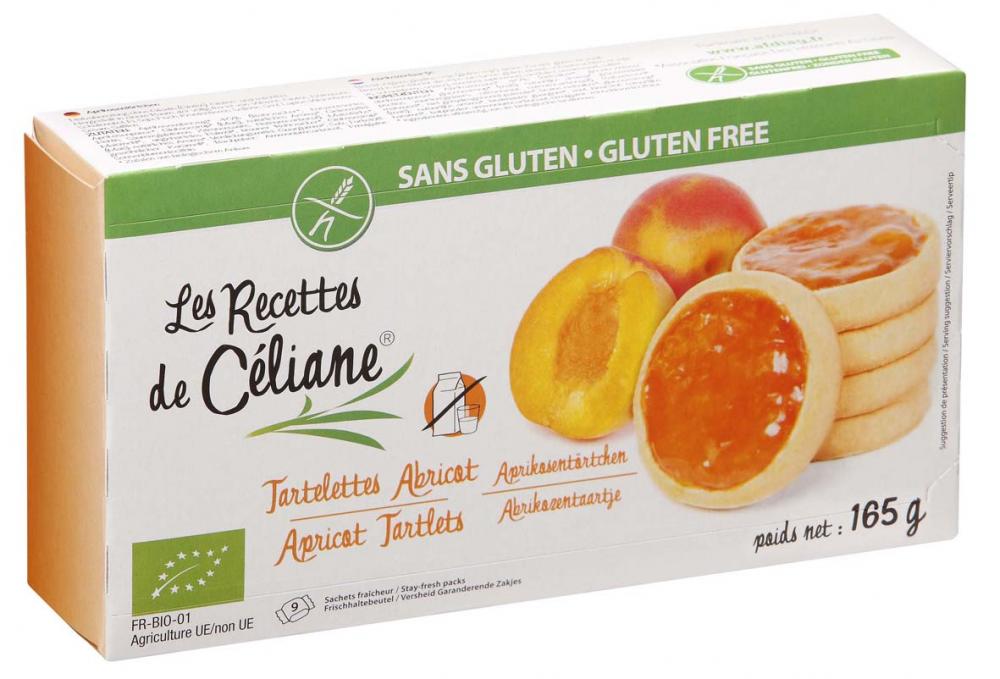Les Recettes de Celiane Apricot tart. tytekeksi luomu 165 g