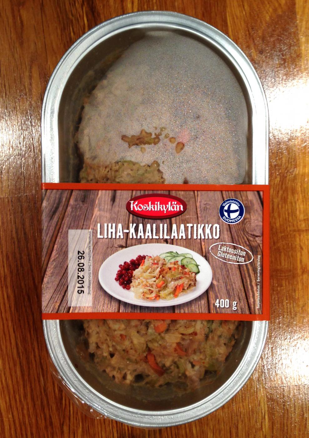 Lidl Koskikylän liha-kaalilaatikko 400 g