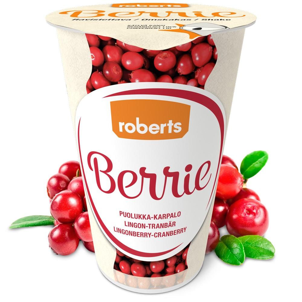 Roberts Oy Berrie puolukka-karpalo 190 ml