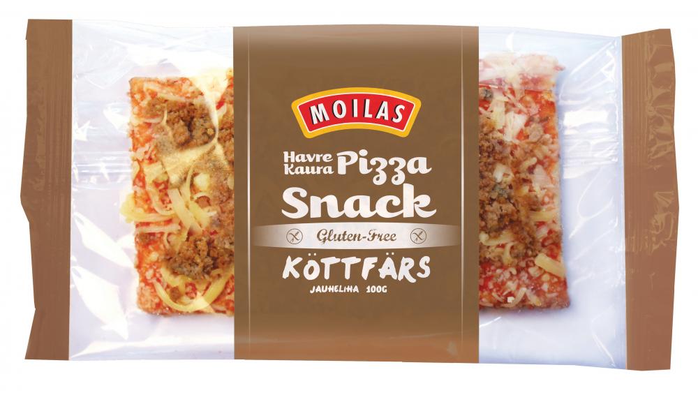 Moilas Gluten-Free Kaura Snack Pizza Jauheliha, 100g