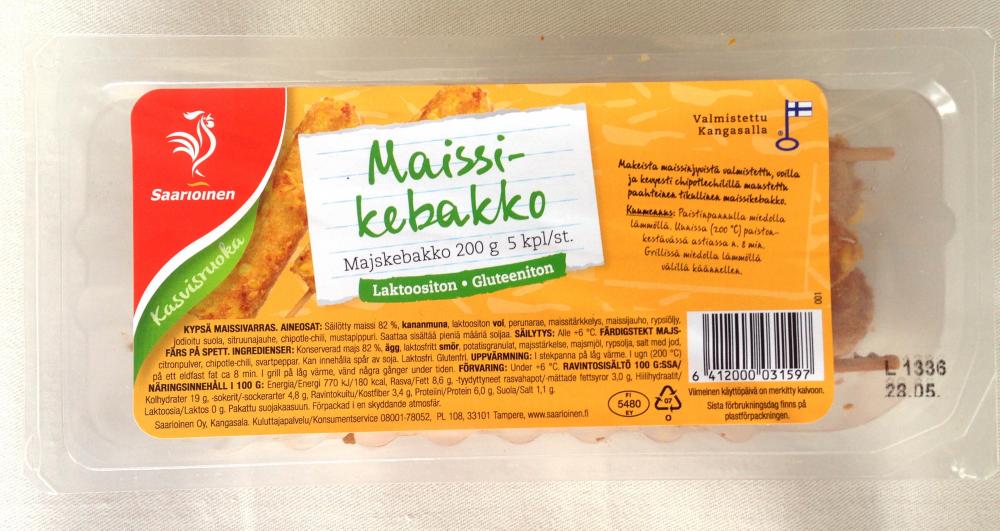 Saarioinen Maissikebakko 200 g