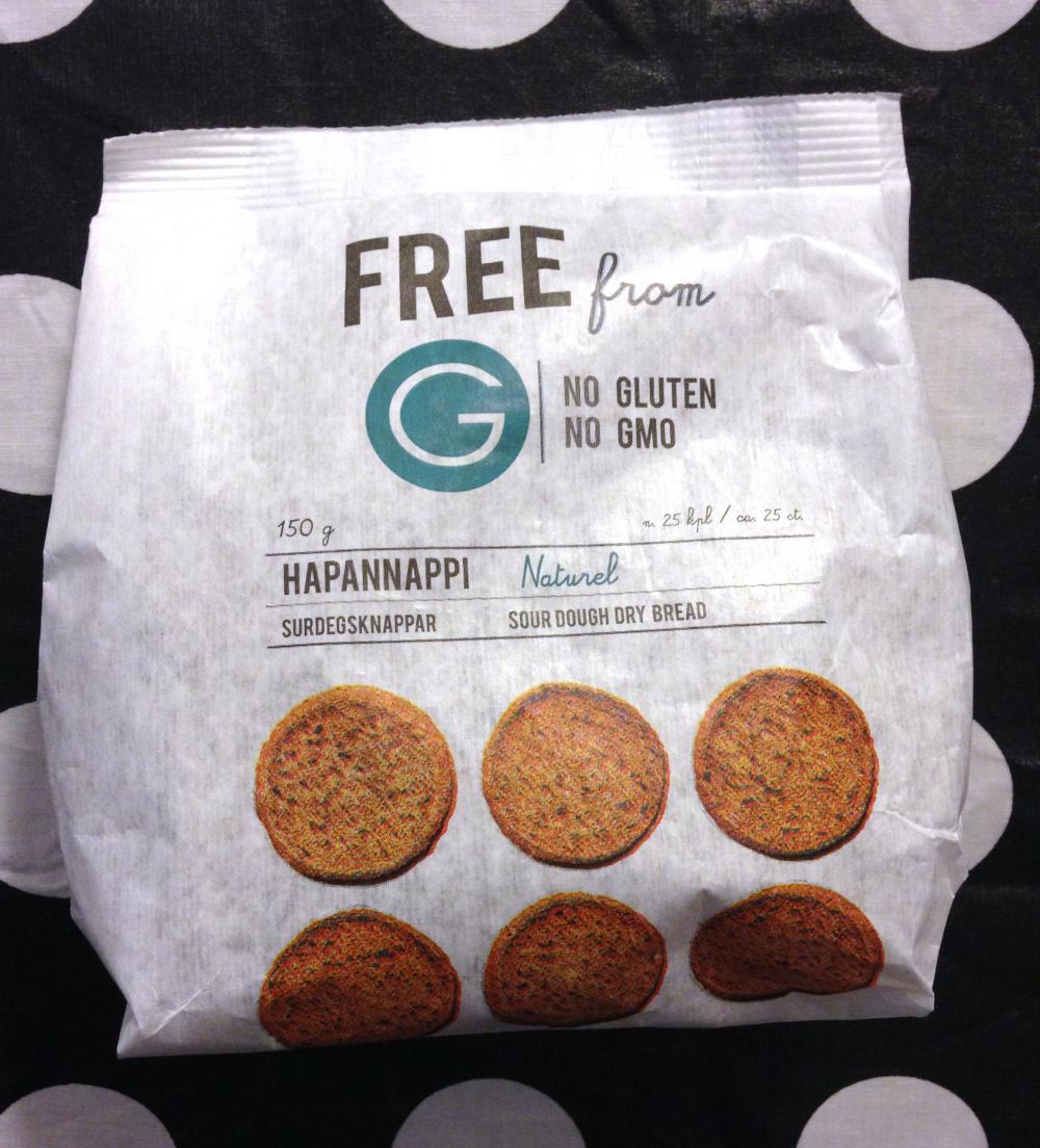 Pirjon Pakari Free From G Hapannappi Naturel 150 g