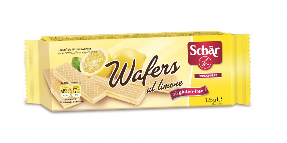 Dr.Schär Wafers al limone - Gluteention sitruunavohveli 125 g