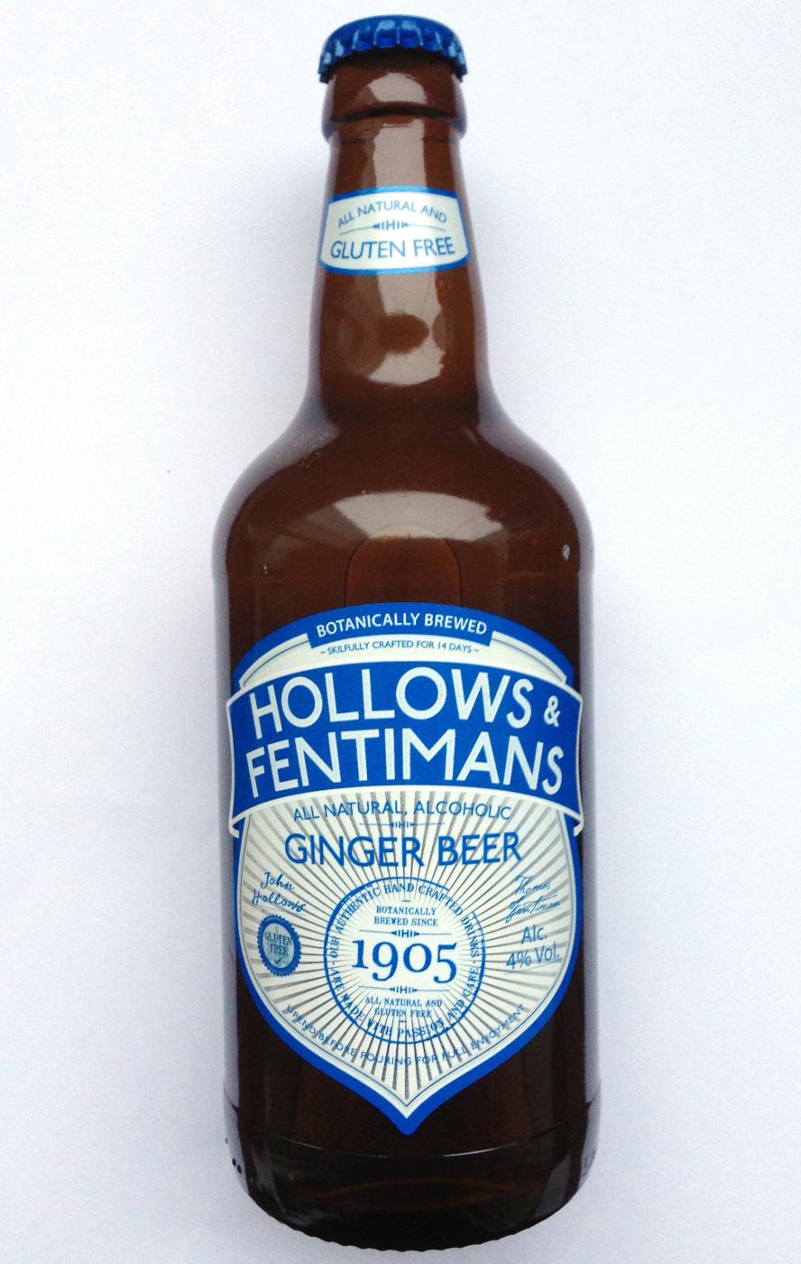 Hollows &amp; Fentimans Ginger Beer 4% 500ml pullo