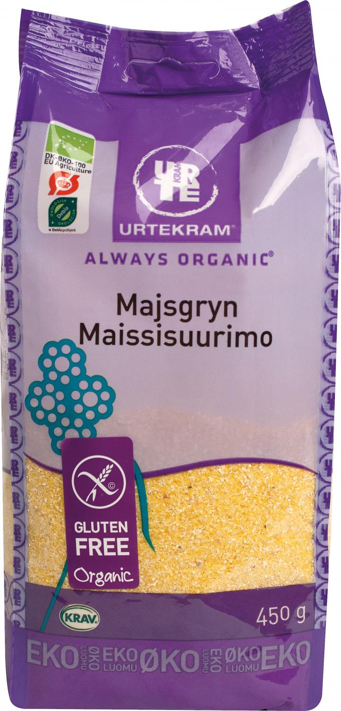 Urtekram Luomu Maissisuurimo, 450 g