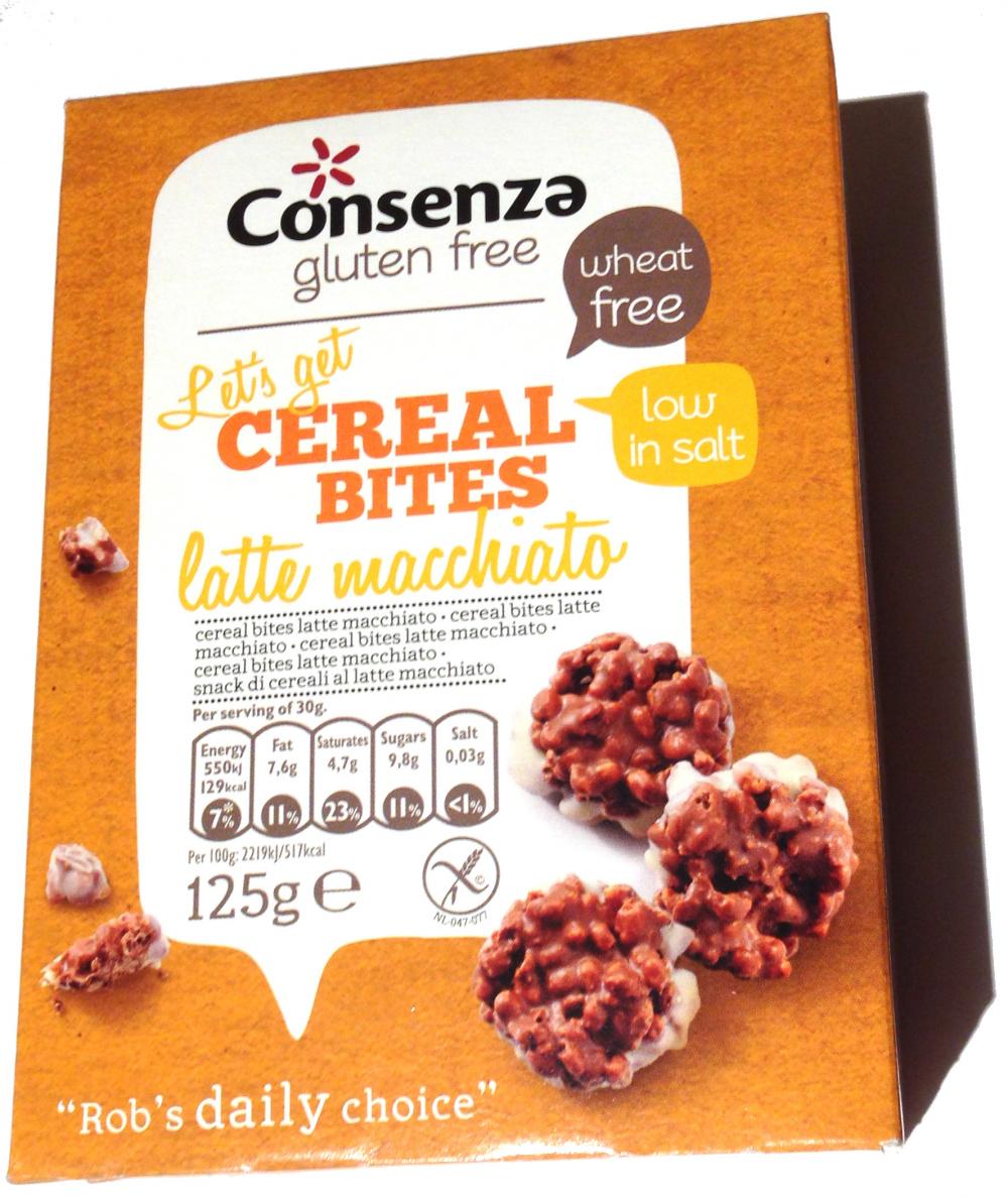 Consenza Cereal bites latte macchiato 125 g