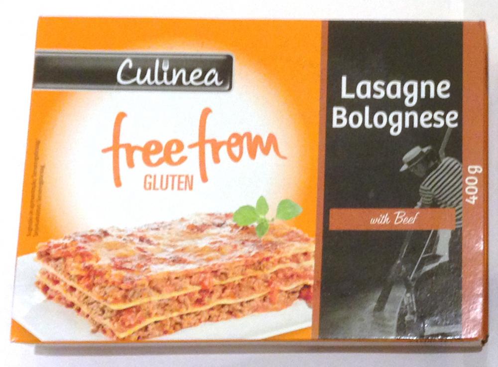 Lidl Culinea Gluteeniton lasagne 400 g 