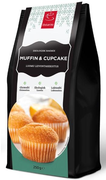 Khoisan Tea Leivontasekoitus Muffin &amp; Cupcake, 250g