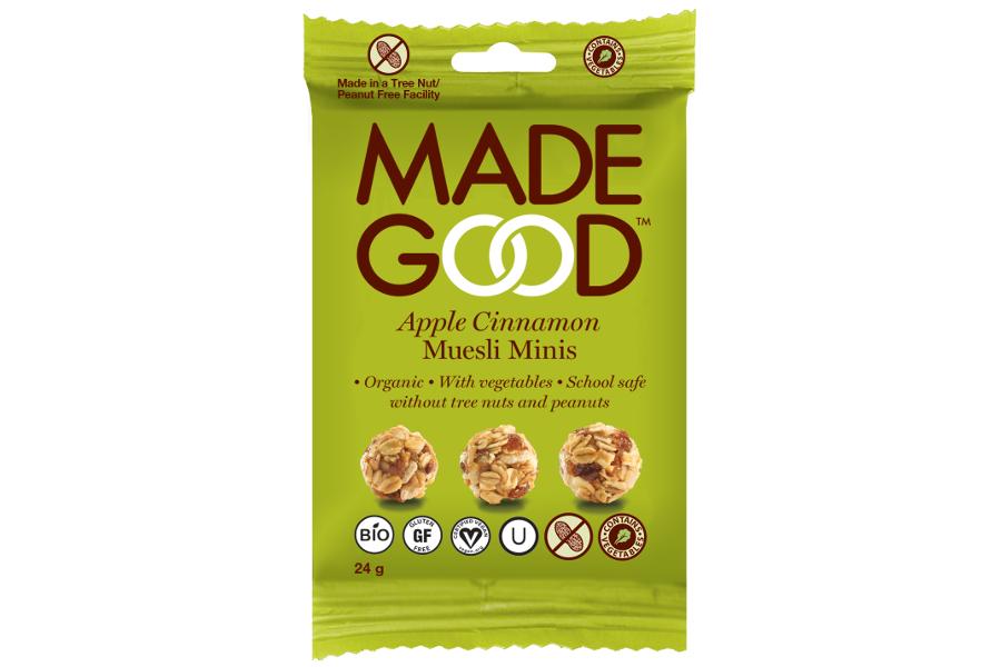 MadeGood Granolapallot Omena-Kaneli