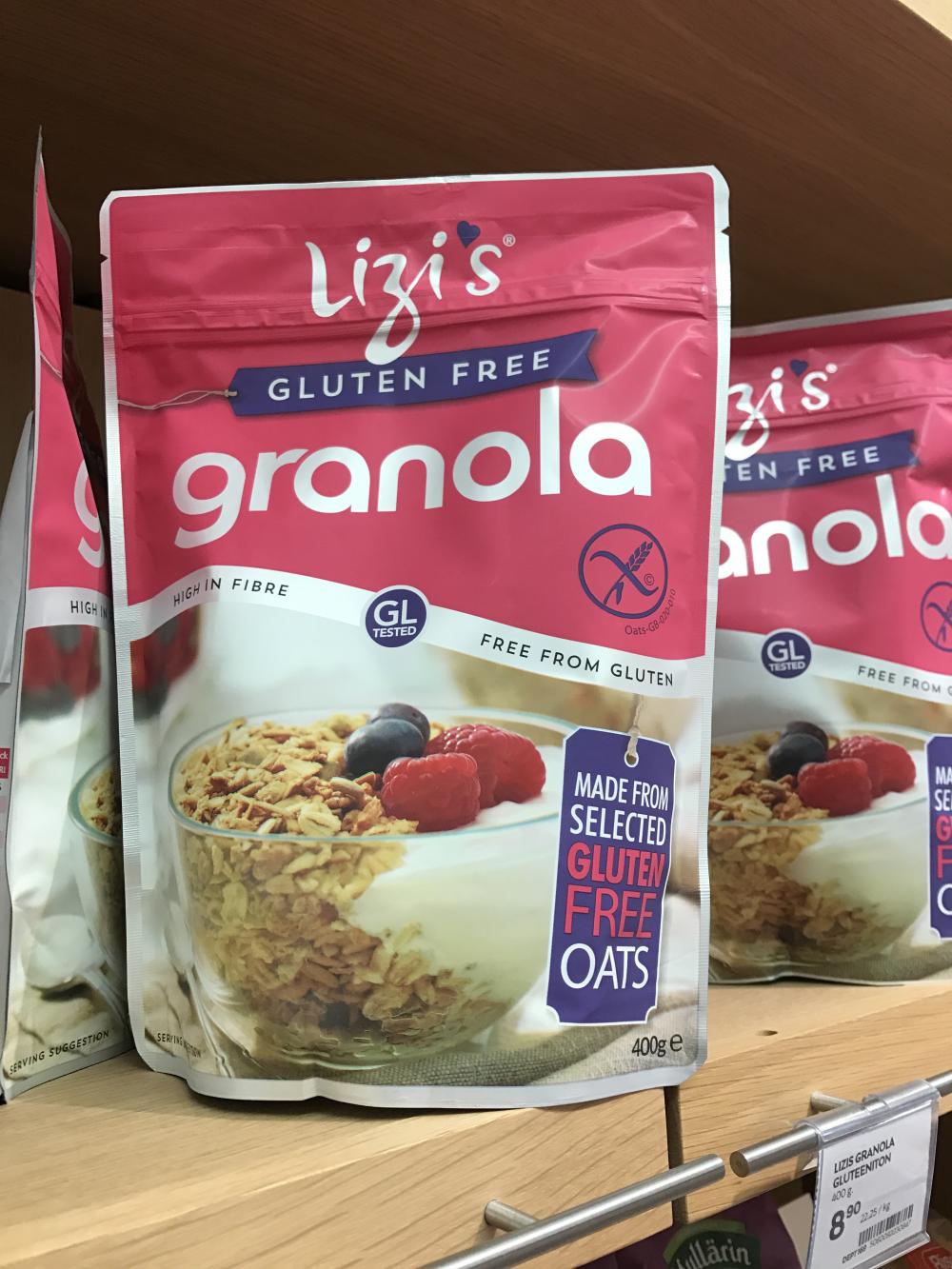 The GoodCarb Food Company Lizi's Gluten Free Granola 400 g