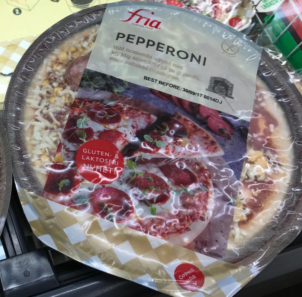 Fria Pizza pepperoni 390 g