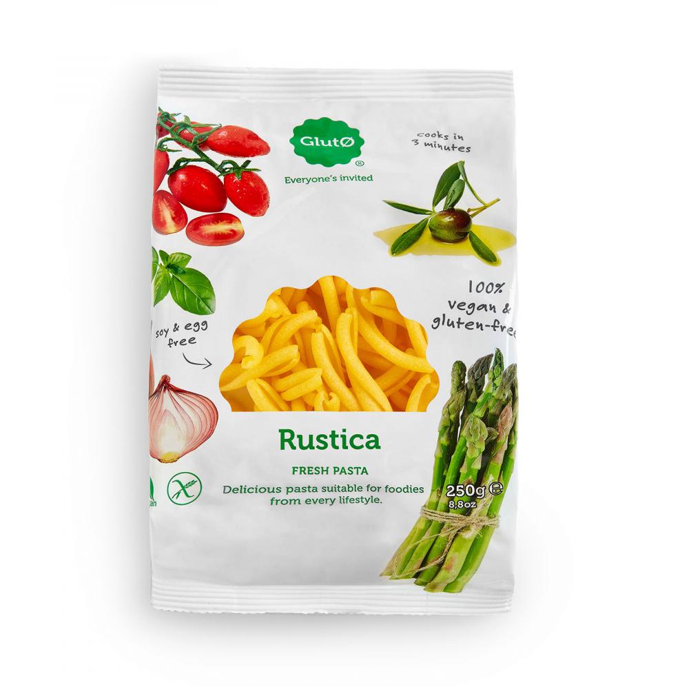 Glutzero Finland Oy - Gluto Rustica tuorepasta, 250 g