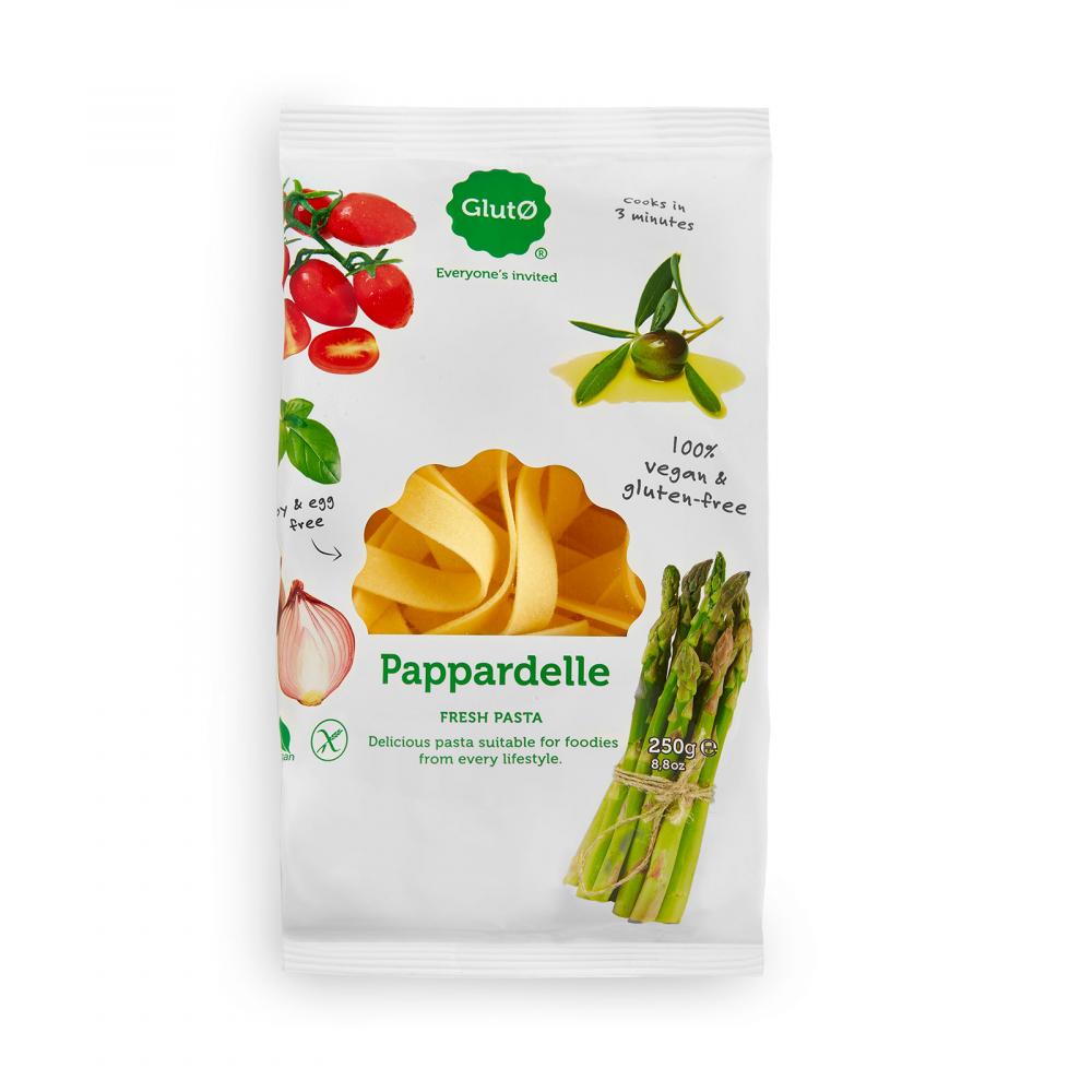 Glutzero Finland Oy - Gluto Pappardelle tuorepasta, 250 g