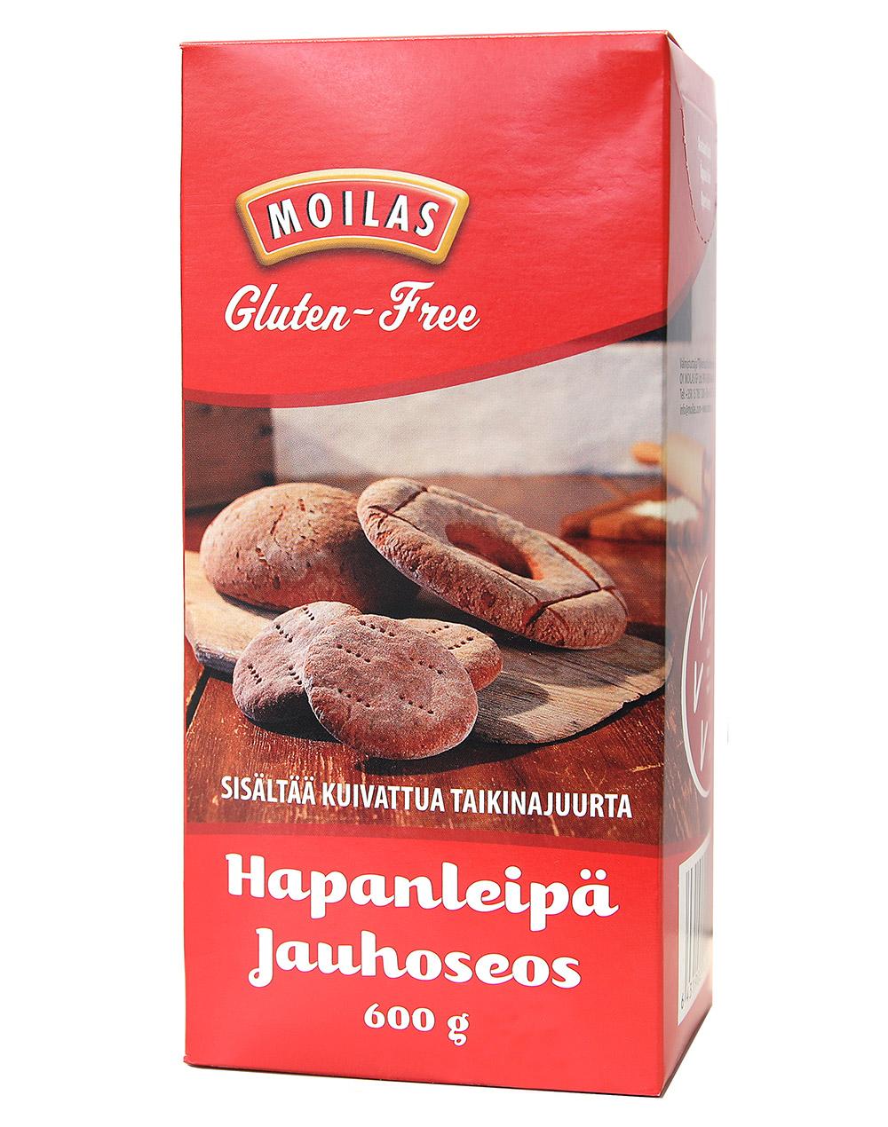 Moilas Gluten-Free Gluteeniton Hapanleipäjauhoseos, 600g