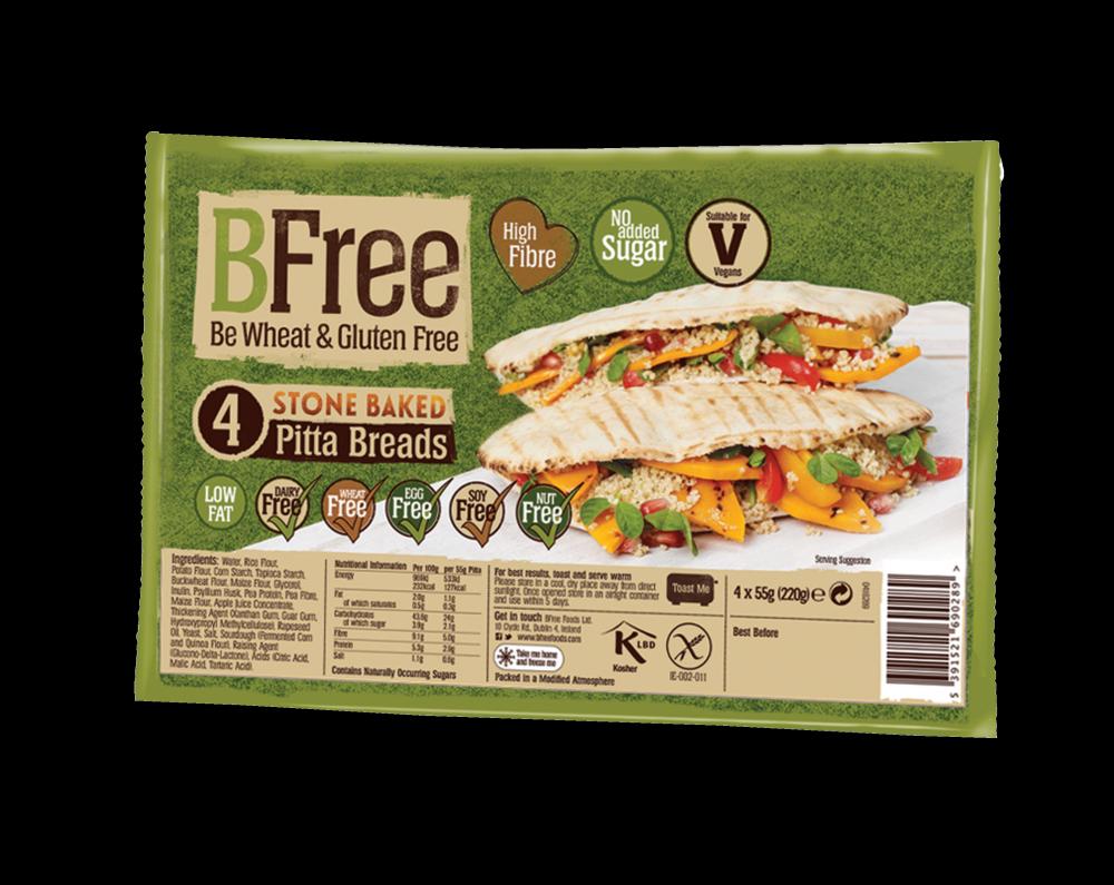 BFree Foods Ltd. BFree 4x55g Pitaleip Gluteeniton