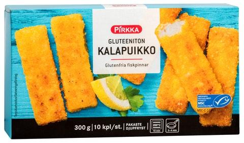 Pirkka gluteeniton kalapuikko 10kpl/300g MSC