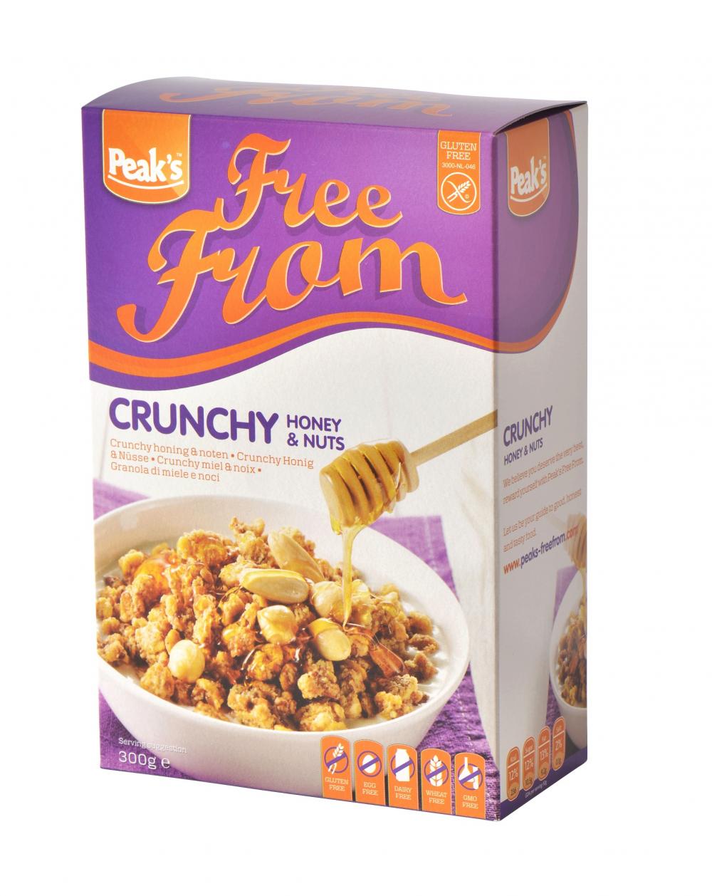 Peak's Free From Hunaja-phkin muromysli 300g