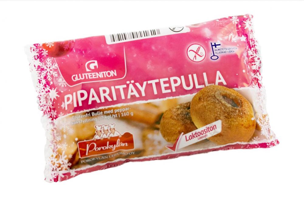 Porokyln Leipomo Oy Piparitytepulla 2 kpl/160 g