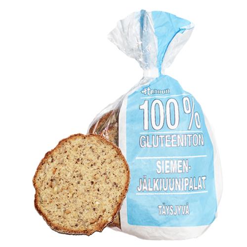 Pirjon Pakari Seinjoki Oy Hannun 100% Gluteeniton Siemenjlkiuunipalat, 180g