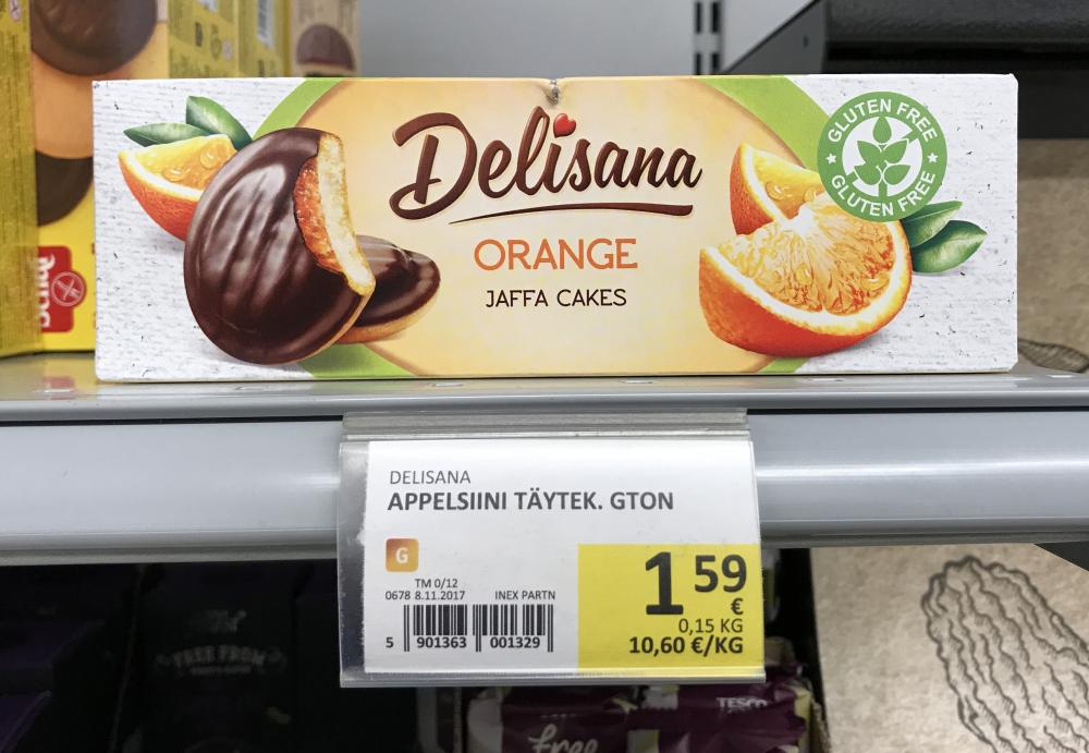 Delisana Orange Jaffa Cakes 150 g