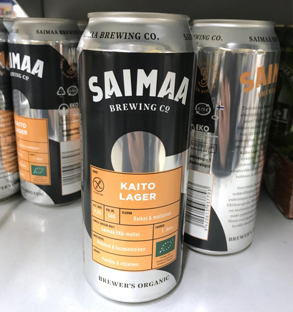 Saimaa Brewing Co Kaito Lager 4.5% 500ml