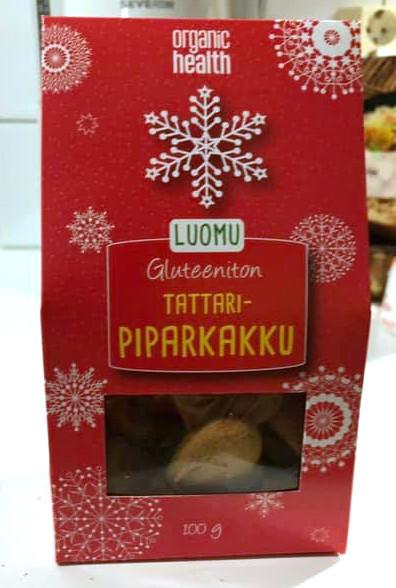 Organic Health Gluteeniton luomu tattaripiparkakku 100 g