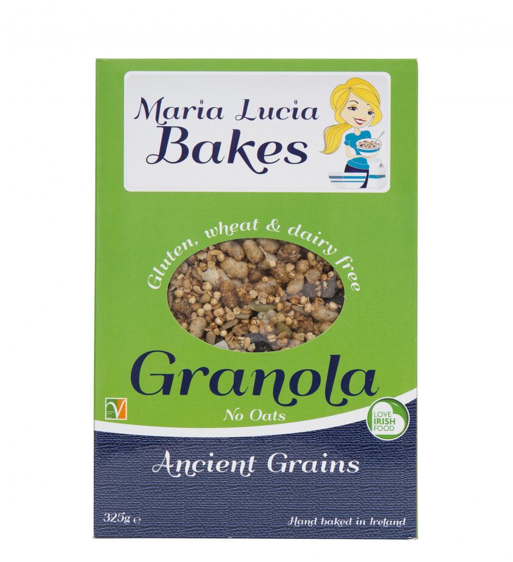 Maria Lucia Bakes Ancient Grains granola 325g gton