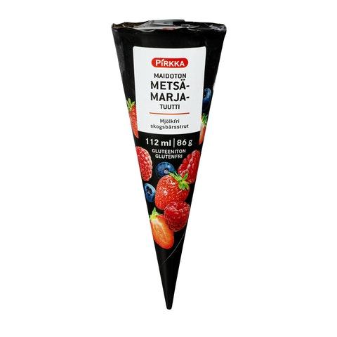 Pirkka maidoton metsmarjatuutti 112ml/86g