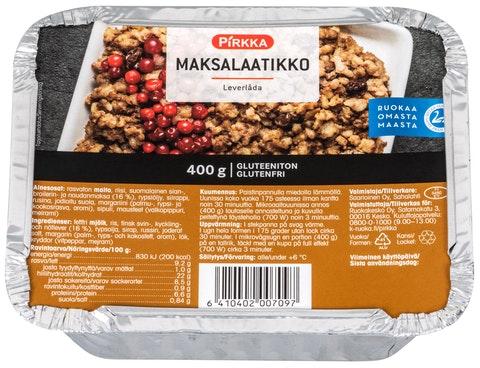 Pirkka maksalaatikko 400 g