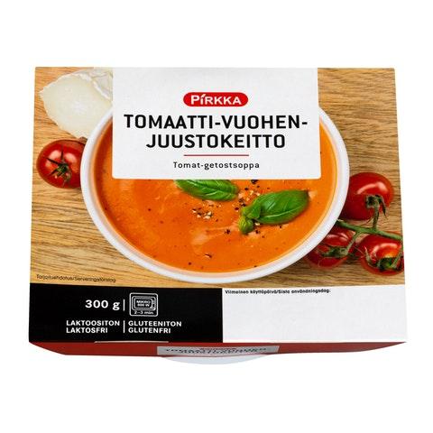 Pirkka tomaatti-vuohenjuustokeitto 300g