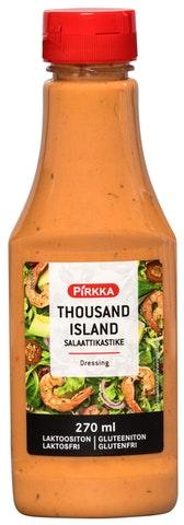 Pirkka thousand island salaattikastike 270ml