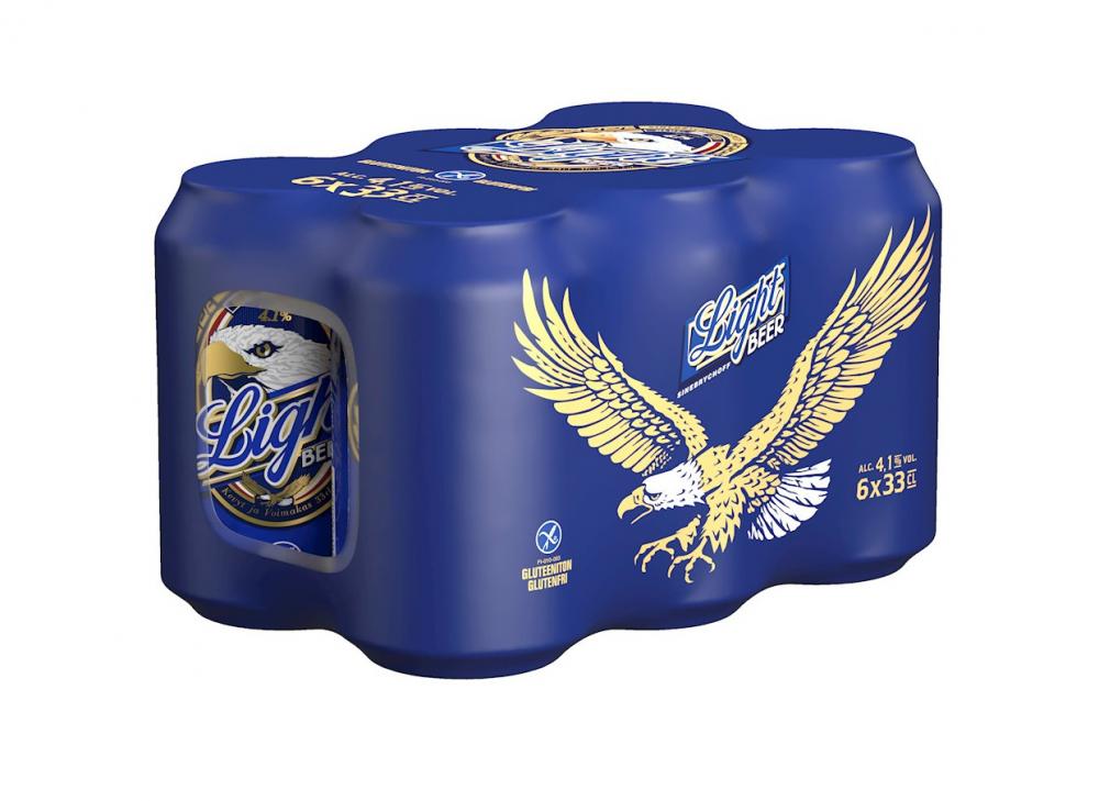 Oy Sinebrychoff Ab Light Beer 4.1% 6kpl / 33cl tlkki