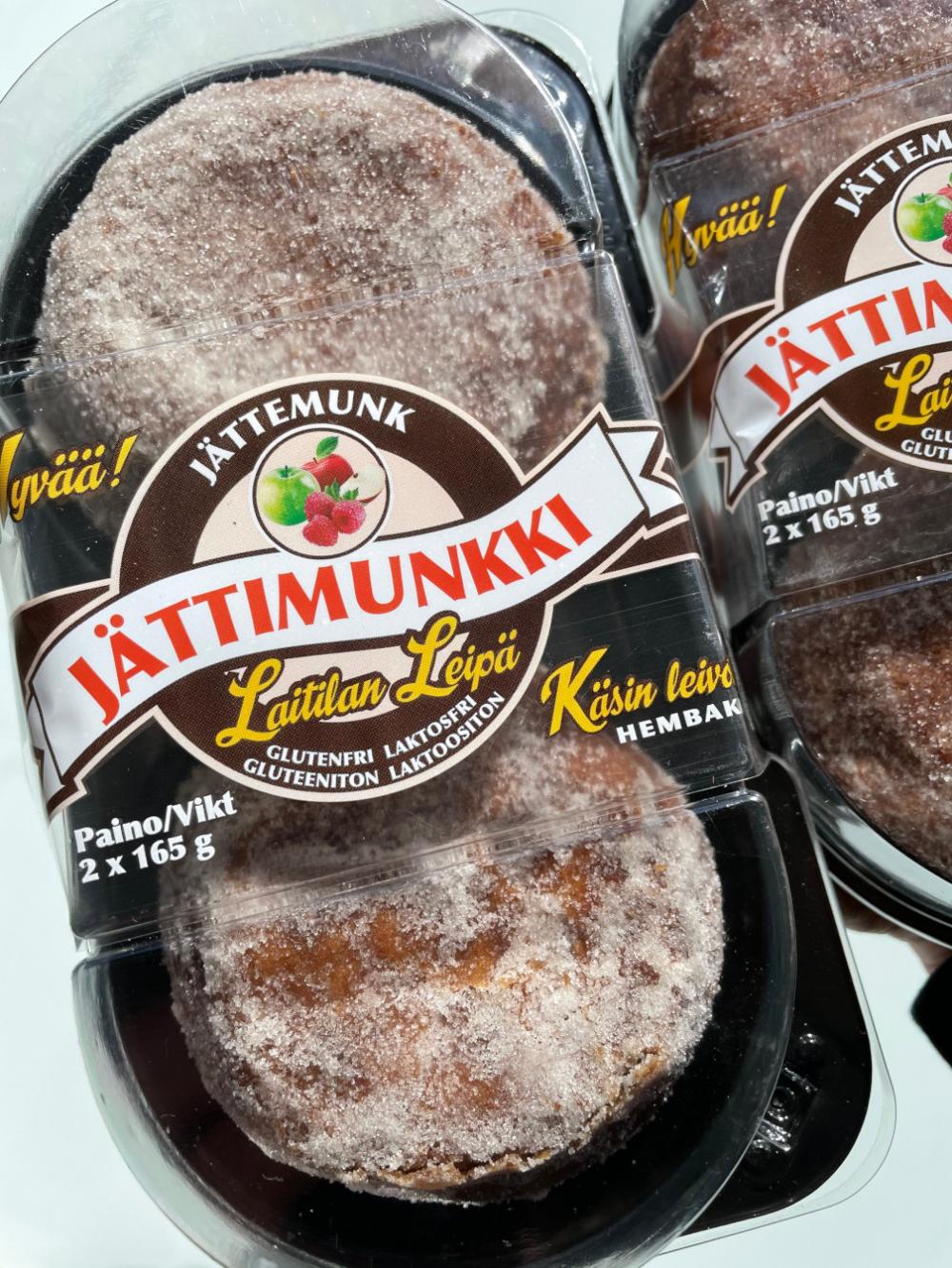 Laitilan Leip Gluteeniton Jttimunkki 2 x 165g
