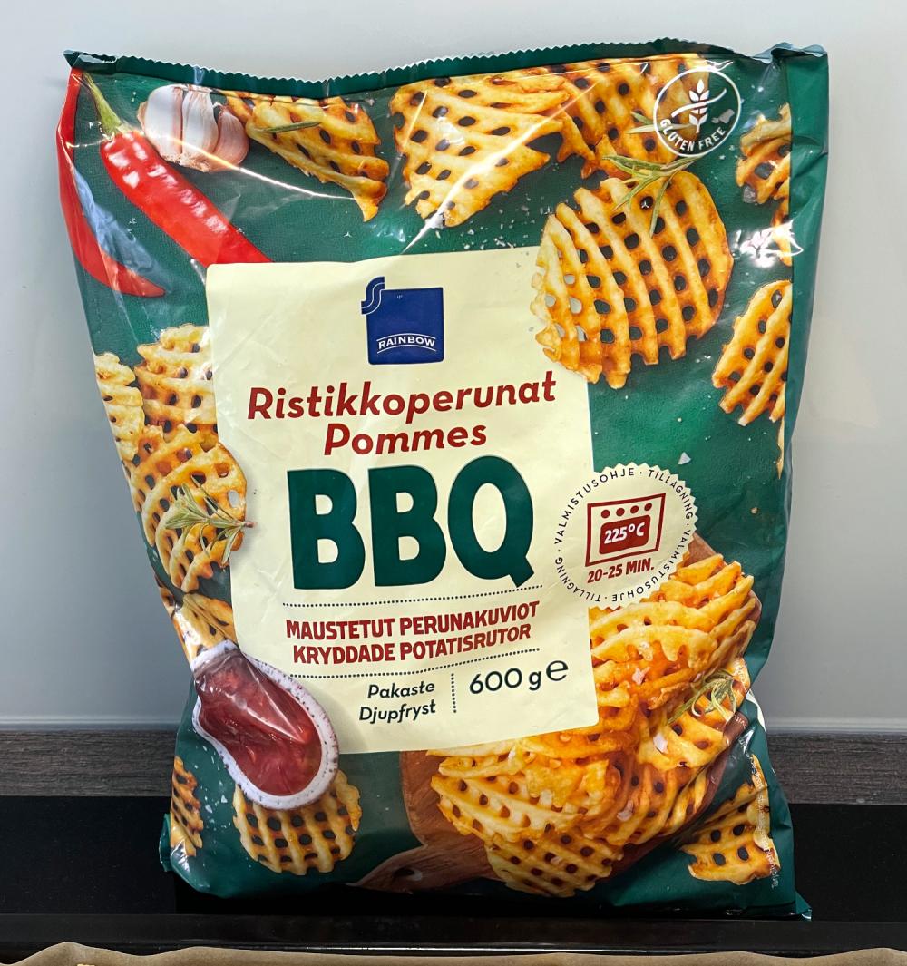 Rainbow Ristikkoperunat BBQ 600g