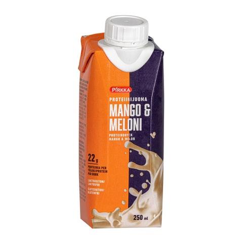 Pirkka proteiinijuoma 250 ml mango-meloni