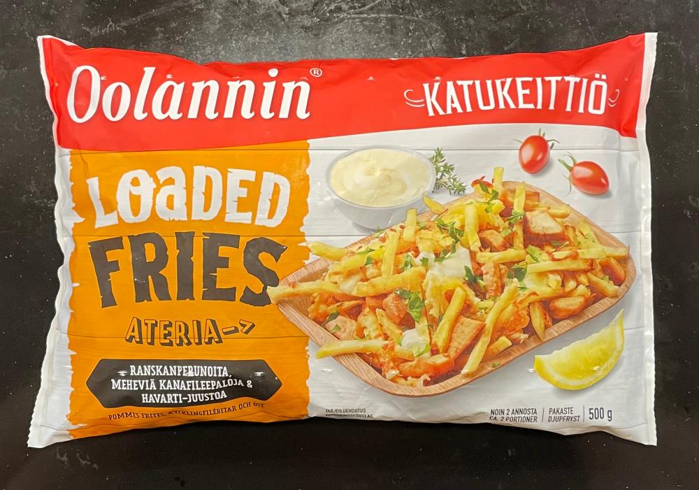 Oolannin Loaded fries 500g