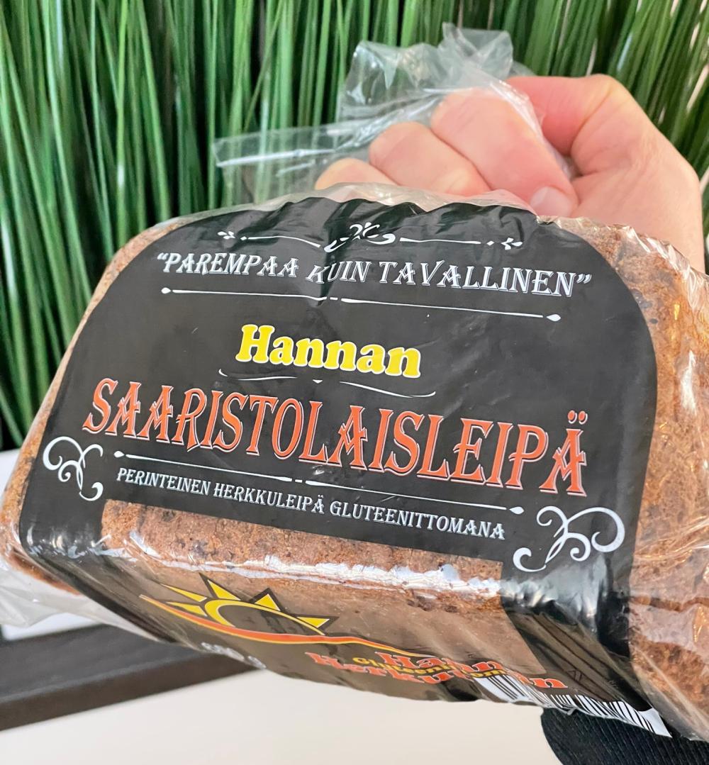 Hannan Gluteenittomat Herkut Gluteeniton Saaristolaisleipä 650g