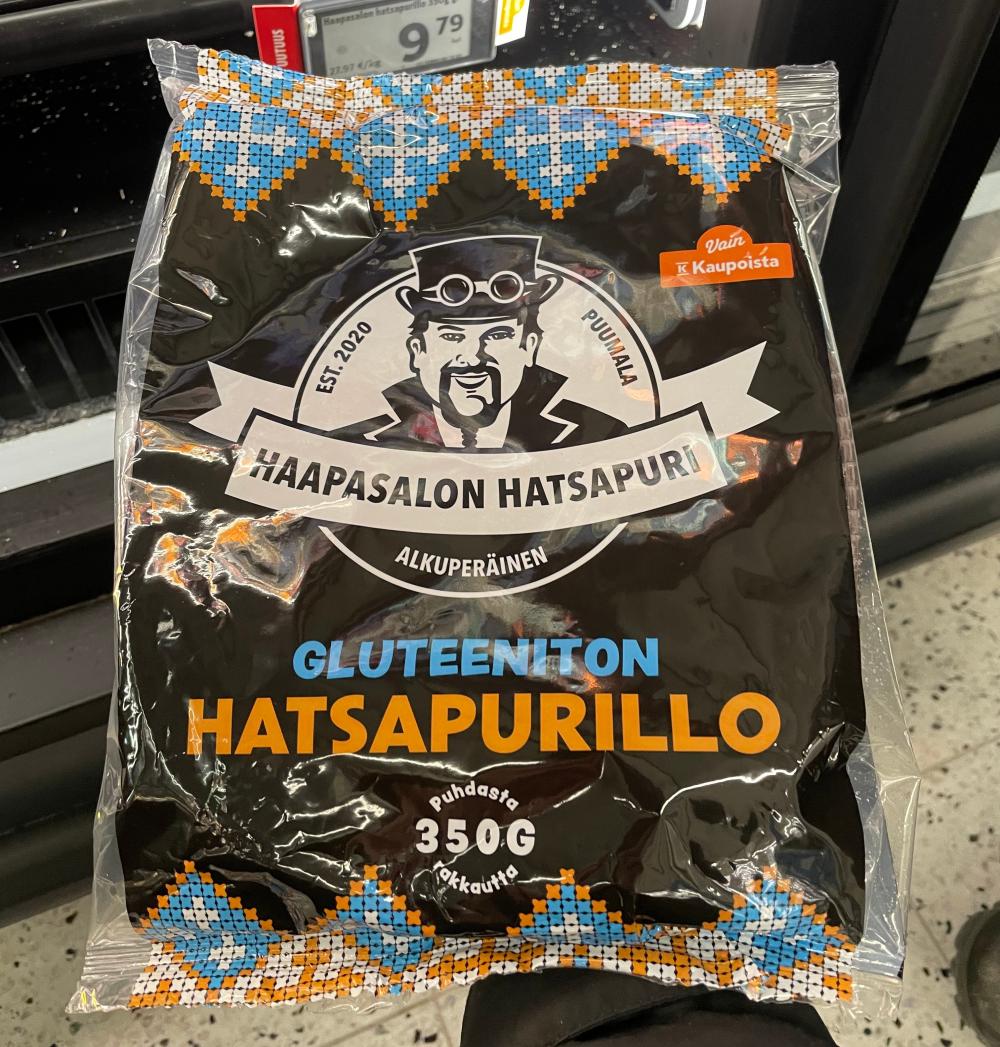 Haapasalon Hatsapuri Gluteeniton Hatsapurillo 350g