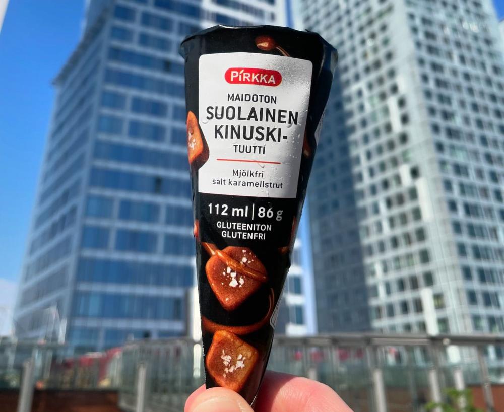 Pirkka Gluteeniton &amp; maidoton suolainen kinuskituutti 112ml / 86g