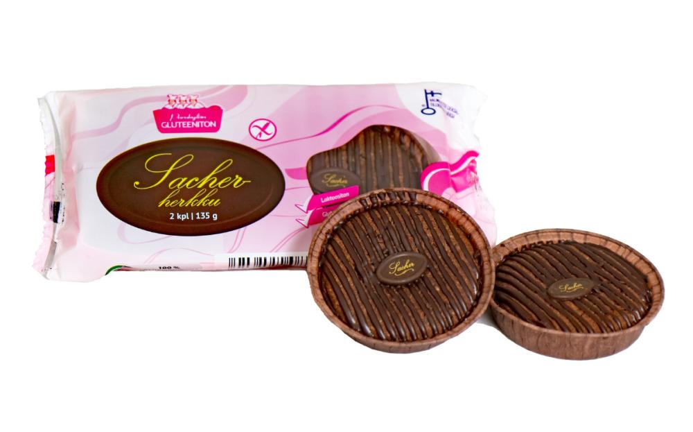 Porokyln Leipomo Oy Sacherherkku 2 kpl / 135 g