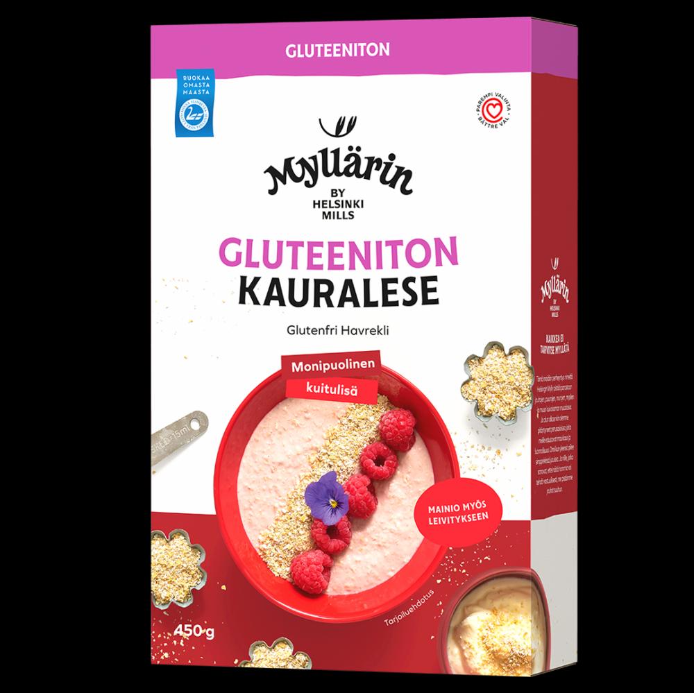 Helsingin Mylly Oy Myllrin Gluteeniton Kauralese 450 g