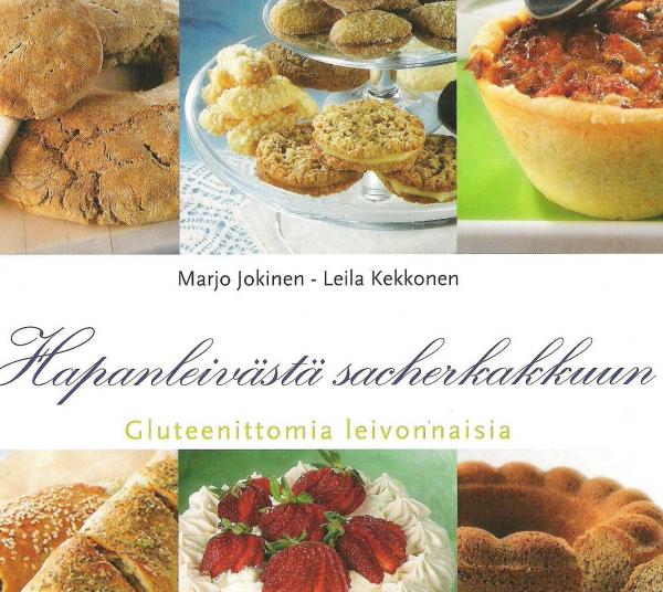 Hapanleivst sacherkakkuun -Gluteenittomia leivonnaisia