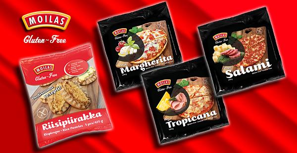 Moilas Gluten-Free:n kevn uutuudet