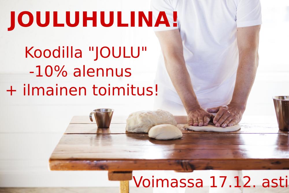 Jouluhulina Pirjon Pakarin verkkokaupassa